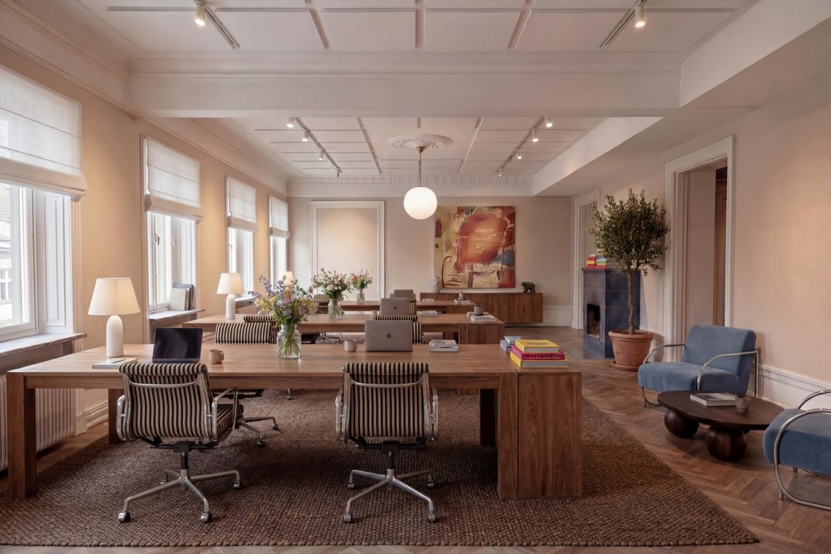 Visionsbild arbetsrum